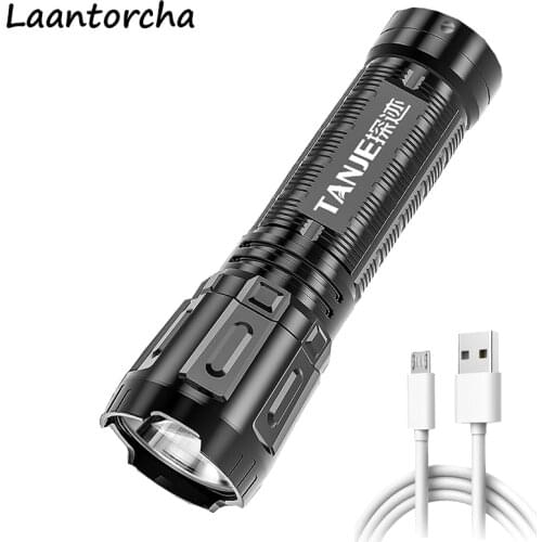 Powerful flashlight USB Rechargeable Led flashlight 3 Switch Mode Ultra Bright torch Mini Waterproof Outdoor Camping Flashlight