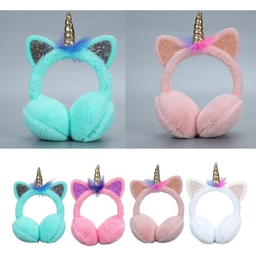 Ear Muffs for Women - Winter Ear Warmers - Soft & Warm Furry Fleece Earmuffs - Ear Covers for Cold Weather