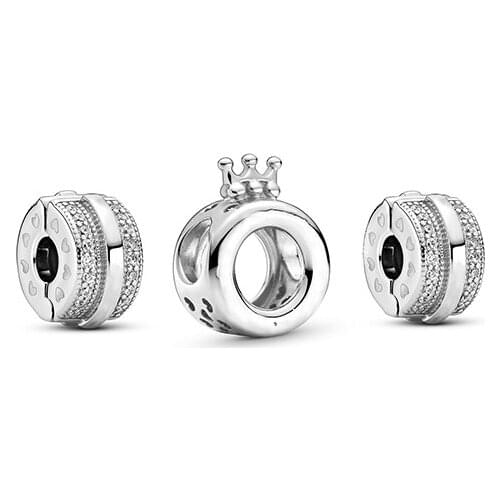 2020 New High-quality Paving Line Tailoring, Mother Of The Crown Charm, Fashion Jewelry For Girlfriend Romantic Anniversary Gift