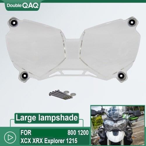 NEW Motorcycle Acrylic FOR tiger 1200 XCX XRX 2018 2019 2020 Headlight Protector Light Cover Protective Guard