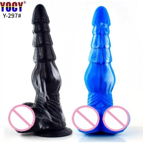 New adult product female manual masturbation device anal anal plug simulation penis big sucker fake penis sex toy