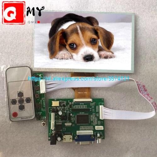HDMI TTL LVDS Controller Board of HDMI VGA 2AV 50 PIN board voor AT070TN90 92 94 AT065TN14 AT080TN52 AT090TN12 AT090TN
