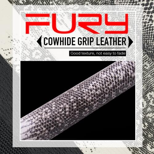 High Density FURY Leather Grip Cowhide Waterproof Non-slip Lizard Skin 325*100*0.6mm Leather Wrap Pool Cue Billiard Accessories
