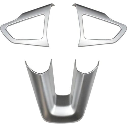 Car Steering Wheel Protection Cover Trim Sticker for Ford Kuga Escape 2017 Accessories