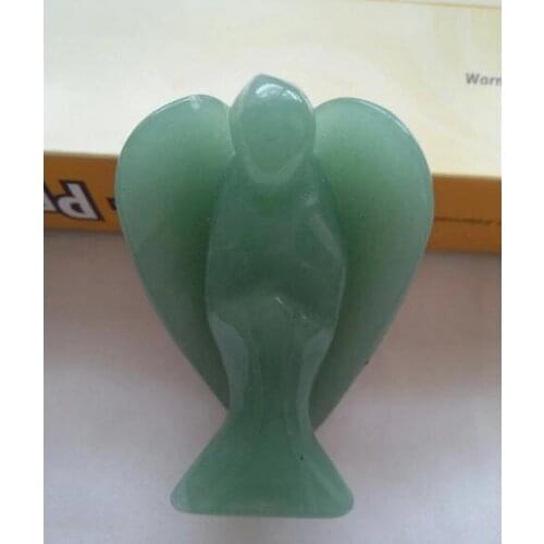 Green Aventurine Jade Stone Craving Lucky elephant Feng Shui statue