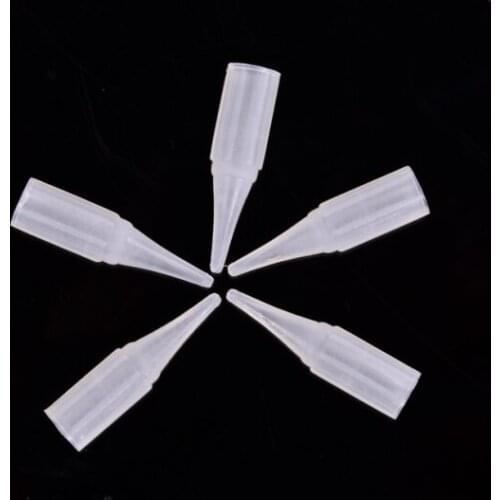 Fresshipping 500pcs Tattoo Needle Tips 1R 3R 5R Used For Permanent Makeup Tattoo Machine