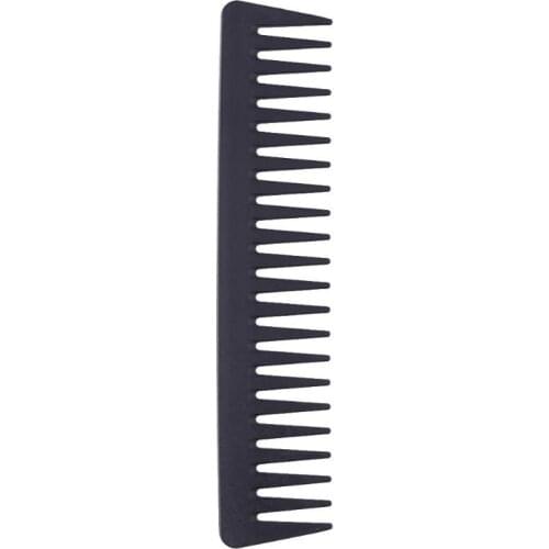 Large Wide Tooth Combs Handle Detangling Reduce Hair Loss Comb Pro Hairdress Salon Dyeing Styling Brush Tools Hot Sale