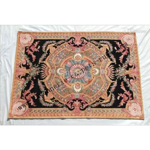 Savonnerie carpets rugs 90 lines hand-knotted Palace ecbdsav 003
