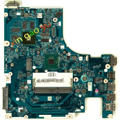Laptop Mainboard ACLU9/ACLU0 NM-A311 For Lenovo Ideapad G50-30 Laptop with N3540 CPU 820M 1GB GPU FRU 5B20G91619