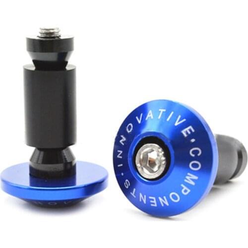 Motorcycle Handle Bar End Weight Handlebar Grips Cap Dirt Bike Parts Anti Vibration Silder Plug For Motocycle Accessories