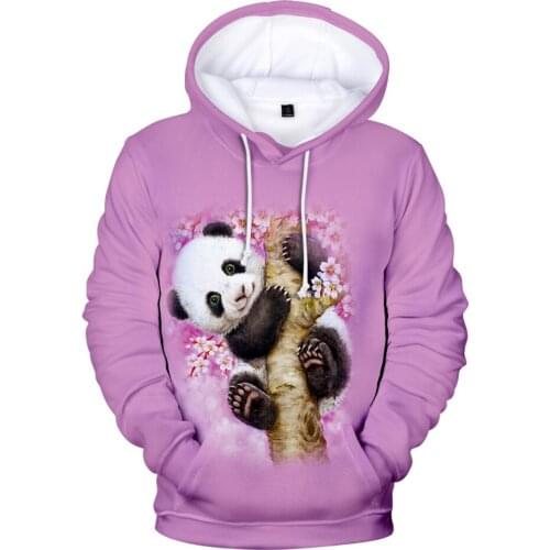 New 3D Print Panda Hoodies Men Women New Style Cute Sweatshirt Pullover Panda 3D Hoodies Casual Tops Sweatshirt Hooded ren