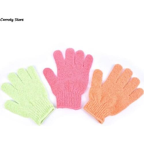 Bath For Peeling Exfoliating Mitt Glove For Shower Scrub Gloves Resistance Body Massage Sponge Wash Skin Moisturizing SPA Foam