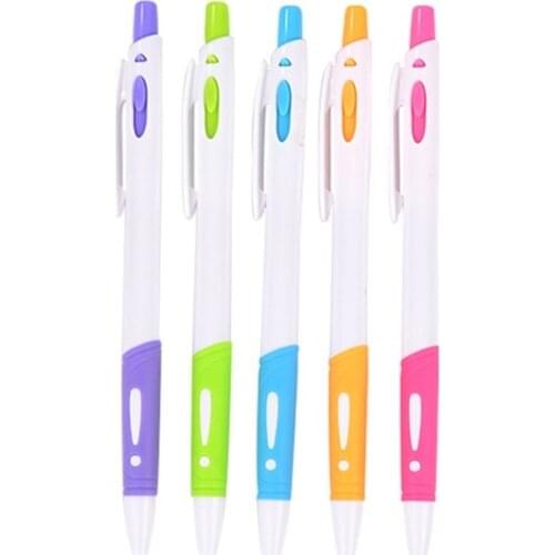 Random 1PCS Cute 0.5mm Ballpoint Pen Blue Ink Office Accessories Material Escolar Writing Supply Mark Ball Pen Stationery