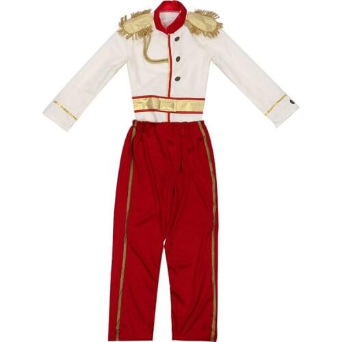 Medieval Boys Charming Prince Cosplay Costume Halloween Christmas Carnival Party Kids Jacket+Pant Suit Stage Performance Outfit