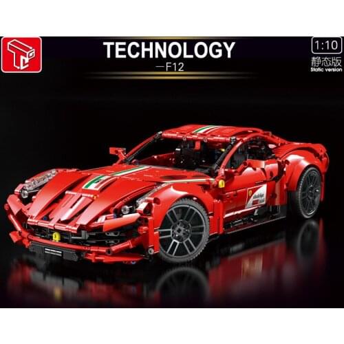 Technology Sports Car Model City Racing Series MOC Brick Childrens Toy Building Blocks Small Particle Assembly Boy Gift