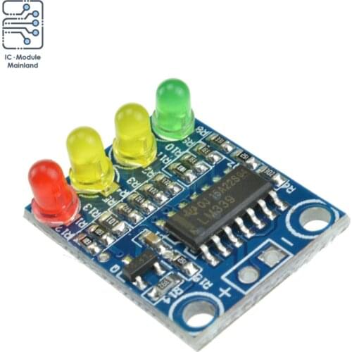 XD-82B 12V battery level indicator module 4 paragraph 4 onboard battery indicator LED lights lamp