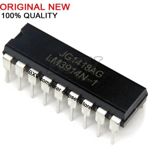 5pcs/lot LM3916N-1 DIP18 LM3916 DIP LM3916N
