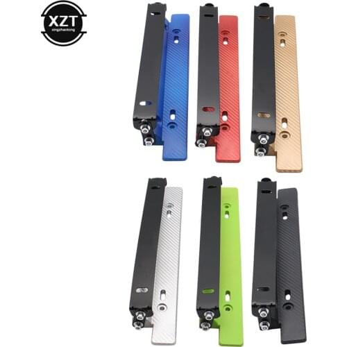 ABS Adjustable Racing Car License Plate Frame Holder Bracket Universal Car License Plate Frame