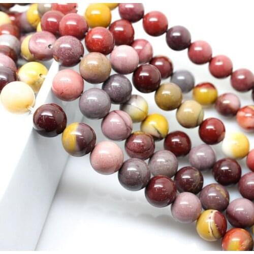 Wholesale Genuine Mookaite Stone beads,4mm 6mm 8mm 10mm 12mm Round Gem Stone Loose Beads For Jewelry Making,1of 15" strand