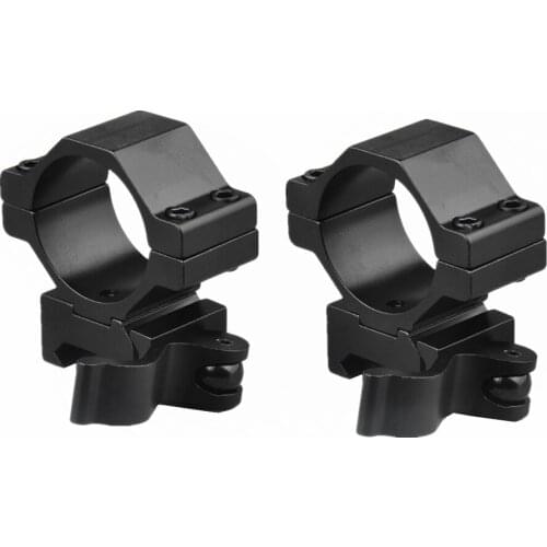 1" 25.4 30 mm High Ring QD Quick Release 20mm Weaver Picatinny Rail Scope Mount Hunting Caza Pistol Gun Rifle