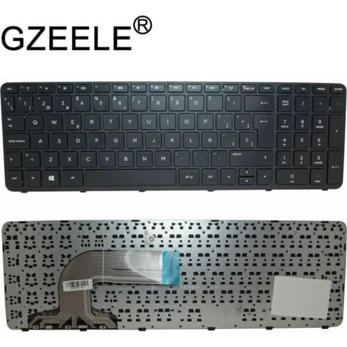 GZEELE New for HP Pavilion 15 15T 15-e 15-R 15-E000 15-N000 15-n100 15t-e000 15t-n100 Keyboard Spanish Teclado SP black