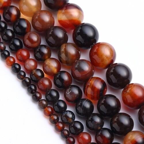 Natural Dream Agates Round Loose Stone Beads 4 6 8 10 12mm DIY Making Bracelet Necklace Jewelry Accessories