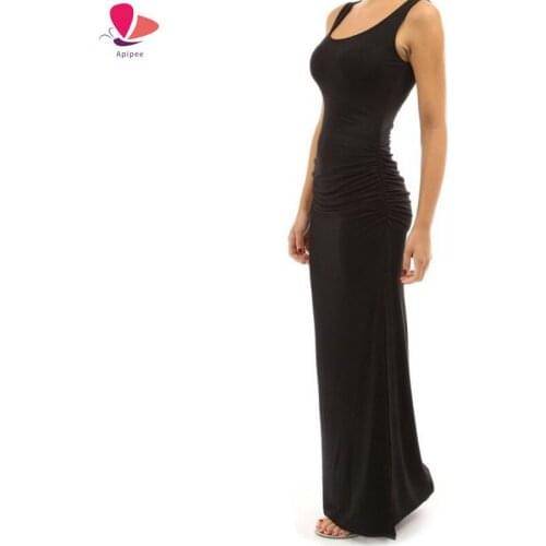 Летние платья без рукавов Apipee China At AliExpress