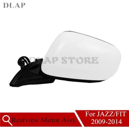 Auto Exterior Rearview Side Mirror Assy Rear View Mirror For HONDA FIT JAZZ GE6 GE8 2009 2010 2011 2012 2013 2014