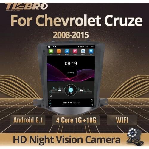 2DIN Android 9.0 Car Radio For Chevrolet Cruze Lacetti Classic Lacett Tesla Style 2008-2015 Multimedia Player GPS Navigation