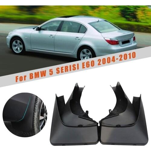 Car Mud Guards For BMW 5 series E60 2004 2005 2006-2010 Front Rear Splash Guards Over Fender Kit Car Styling Fender Accessories