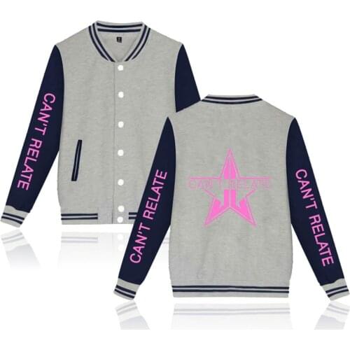WAWNI Jeffree Star Baseball Jacket Uniform Fashion Hip Hop Baseball Uniform Polyester Plus Cotton Unisex Trendy 2020 Comfortable