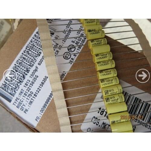ERO MKT1813 0.0015uf/630V (1.5nf 1500pf 152) new axial film capacitor