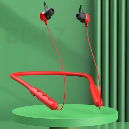 Magnetic Neckband Wireless Bluetooth Earphone Stereo Music Headphone Sports Headset for Xiaomi