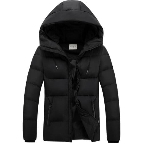 2021 Cotton-padded Jacket Men Winter Abrigo The North Trend Face Thickening Cotton Jacket Hat Casual Parkas North Face Jacket