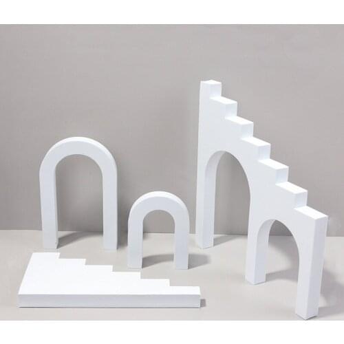For Arch Ladder Combo Table Shooting Foam Props Kits Geometric Cube Solid Color Photography Photo Background