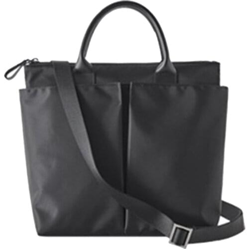 Nylon Briefcase Professional Portable Ladies Shoulder Bag Portable Document Bag Fashion Business Waterproof Bag