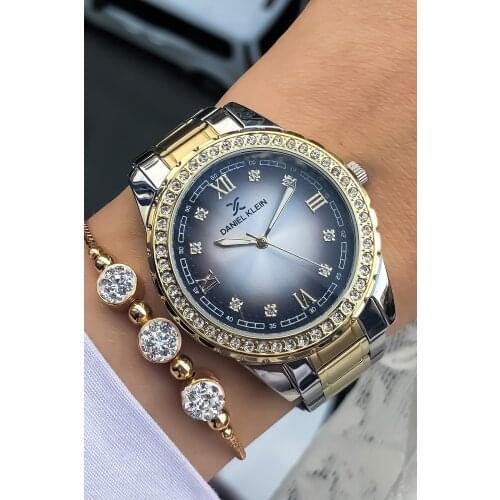 New 2021 Daniel Klein Womens Watch + wristband Gift