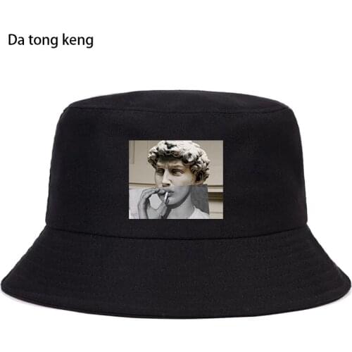 Anime HipHop MICHELANGELO Bucket Hat Women Men Summer Fishing Fisherman Cap Foldable Unisex Sun Caps Sunscreen Panama Beach Hats