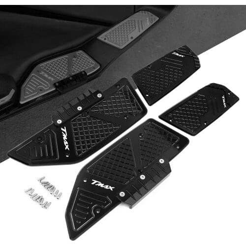 Motorcycle CNC alloy footrest foot rest pad mat footboard For Yamaha TMAX560 TMAX 560 Tmax 2020 TMAX 530 DX/SX 17-18