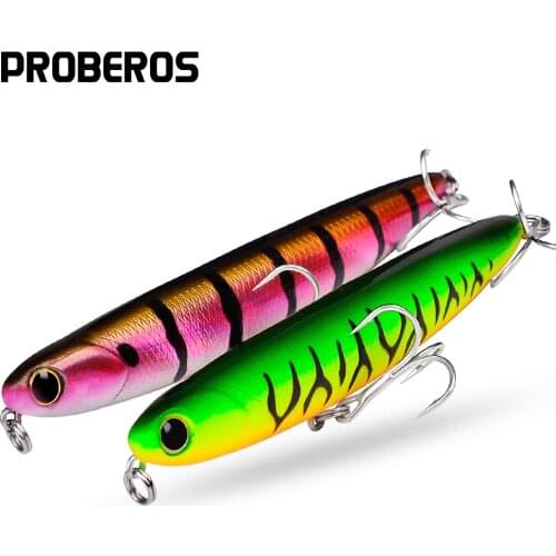PROBEROS 1pcs Pencil Lure Fishing Bait 11cm-13g Artificial Hard Lures Minnow Baits Floating Topwater Surface Fishing Tackle