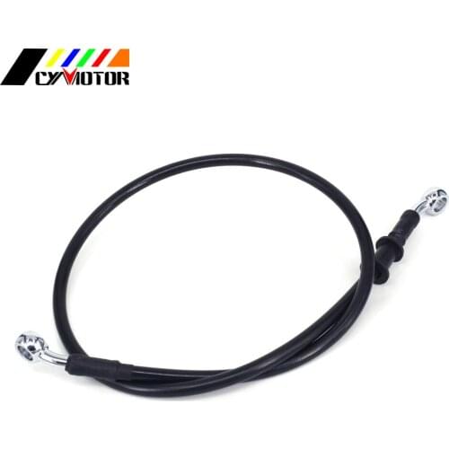 Motorcycle 500mm To 2000mm Dirt Bike Braided Steel Brake line Clutch Oil Hose Tube For KAWASAKI KX KLX 65 85 125 Street Bikes