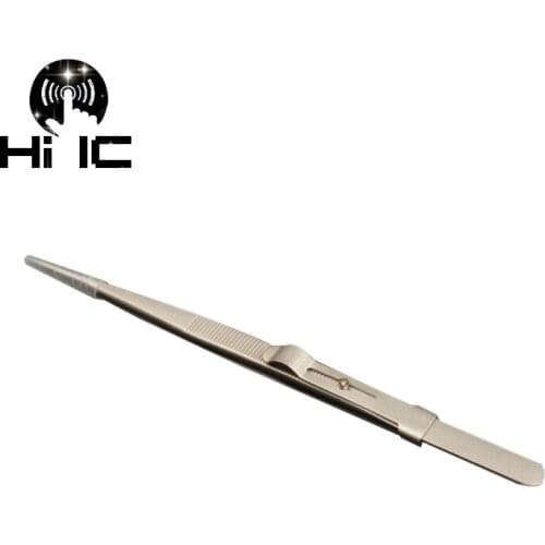 Fine Tip Anti-slip Tweezers Installation LP Vinyl Phono Dedicated Clip Vinyl Record Turntable Accessories With Lock