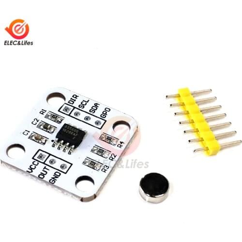 High Precision AS5600 Magnetic Encoder Magnetic Induction Angle Measurement Sensor Module 12bit