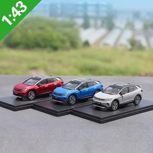 High Meticulous 1:43 VW CROZZ ID4 SUV ID.4 Alloy Car Static Metal Model Vehicles For Collectibles Gift