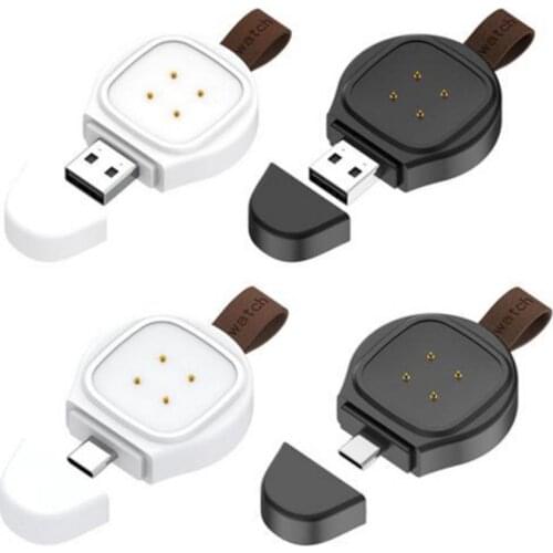ForFitbit Versa 3 Charger USB Type C fast Charging base Replacement Charger Dock ForFitbit Versa3/forFitbit Sense Charge Parts