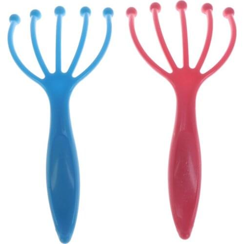 1 Pcs Rake For Head Massage Seller Head Massage Relaxation Five Finger Massager