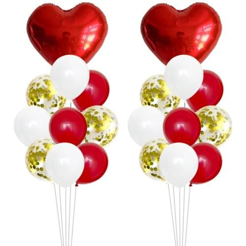 10pcs 12inch Latex Colorful Balloons Multi Confetti Air Balloons Happy Birthday Wedding Party Supplies Rose Gold Helium Balloon