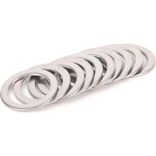 10Pcs Bicycle Pedal Spacer Crank Cycling MTB Bike Stainless Steel Ring Washers Good Quality