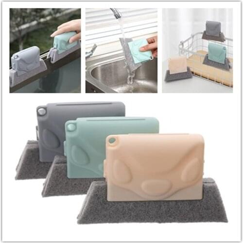 Creative Groove Window Cleaning Brush Useful Washable Venetian Blade Air Conditioner Dust Cleaner Microfiber A56324