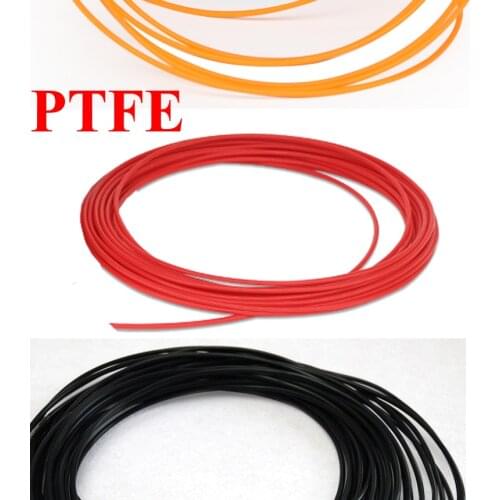 6*8mm 6x8mm 7*9mm 7x9mm 8*10mm 8x10mm 600V ID*OD Black Red Insulation Soft FEP F46 Catheter Hose Plastic Pipe PTFE Tube